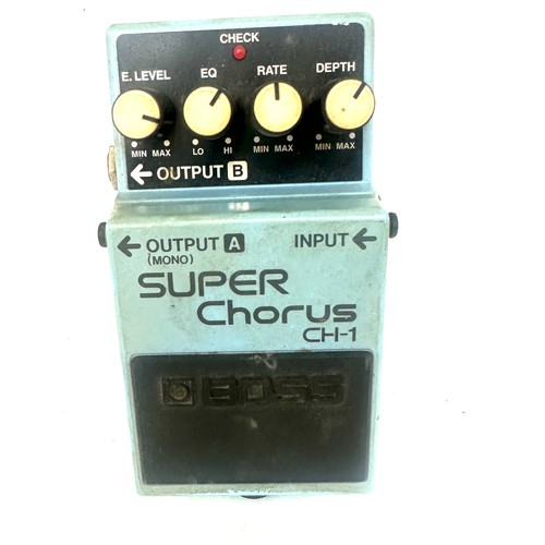 7 - super chorus boxx ch-1 pedal, untested