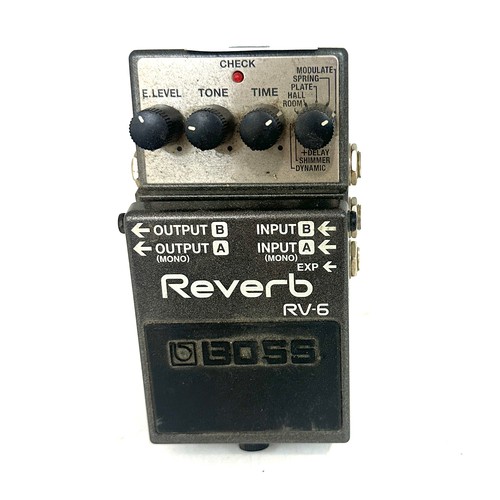 10 - Boss Reverb RV0-6 pedal, untested