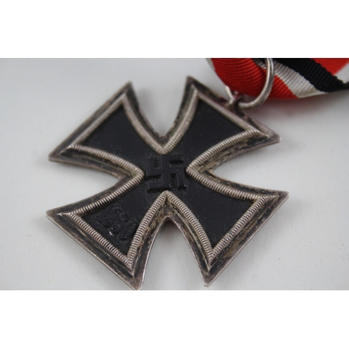 369 - WW2 German Iron Cross 2nd Class, Ring Stamped 123