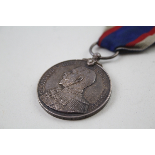 373 - GV Navy Long Service Medal 177697 (CH.B2460) W. Farrow S1.MTE RFR