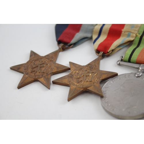 385 - WW2 Mounted Army Long Service Medal Group 833824 W.O CL.2 W.A Bennett RA