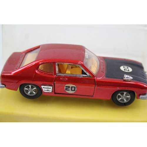 427 - Dinky Ford Capri Diecast Model Boxed No 20 Red Black Vintage