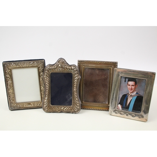 34 - 4 x .925 sterling silver frames