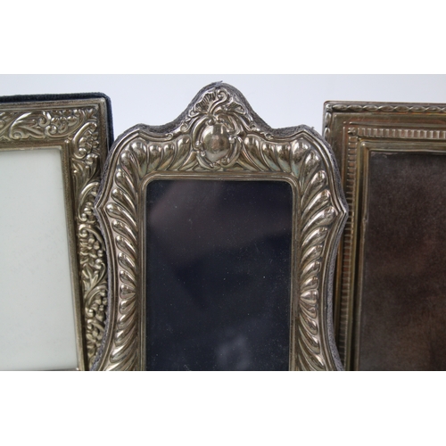 34 - 4 x .925 sterling silver frames