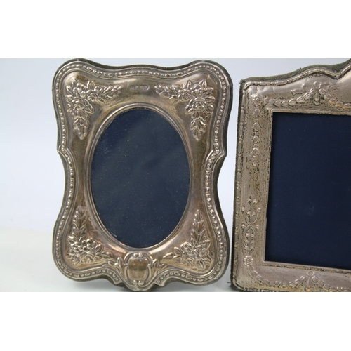 60 - 4 x .925 sterling silver photograph frames