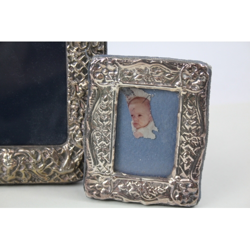 60 - 4 x .925 sterling silver photograph frames