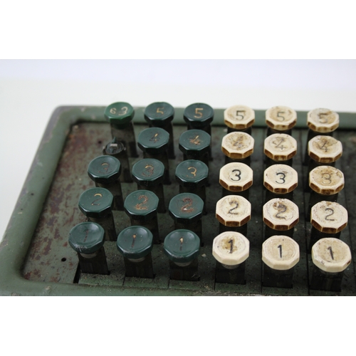 442 - Sumlock Bell Punch Adder  Mechanical Calculator London Computator Corporation