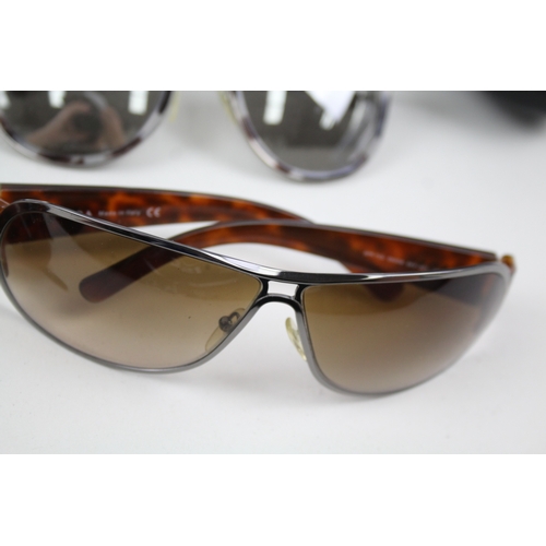 458 - Designer Sunglasses Glasses Inc Prada, Bvlgari, Michael Kors , Cases x 4