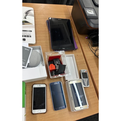 259 - Selection of electrical items includes phones, printers etc