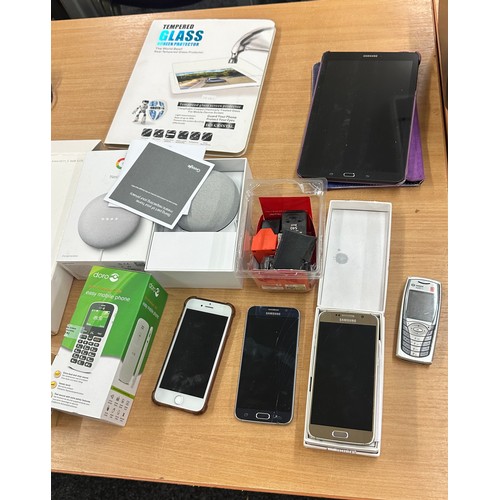 259 - Selection of electrical items includes phones, printers etc