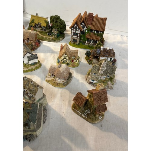 181 - Large selection of Lilli put lane cottages some in original boxes to include ' The Seafarers Friend'... 