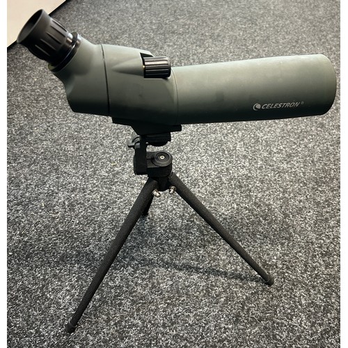 116 - Celestron 20 x 60 up close spotting scope