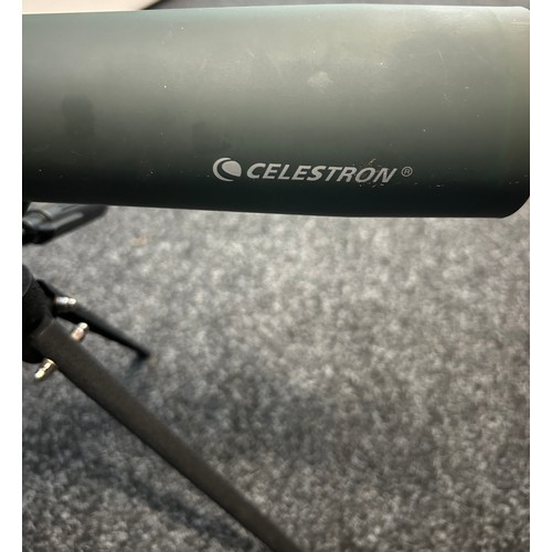 116 - Celestron 20 x 60 up close spotting scope