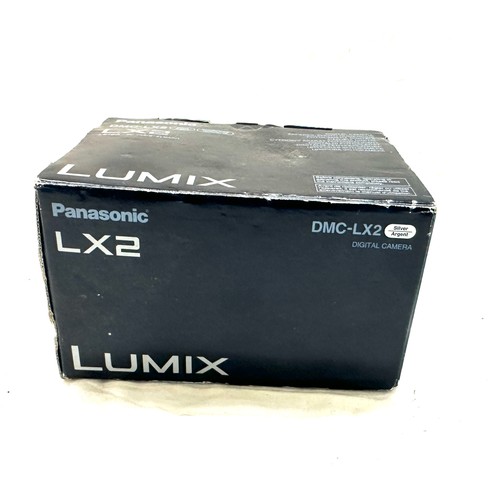 92 - Boxed Panasonic lx2 camera, untested