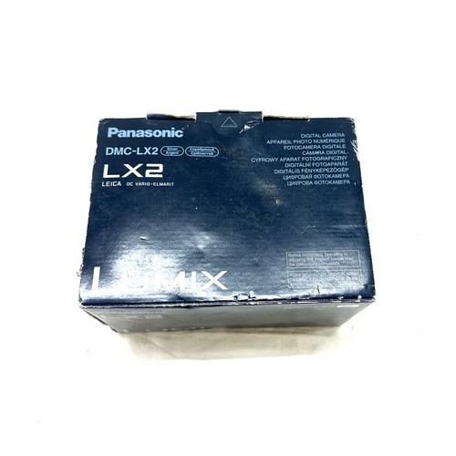 92 - Boxed Panasonic lx2 camera, untested