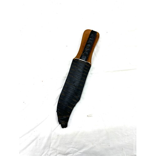 522 - Original bowie knife with scabbard