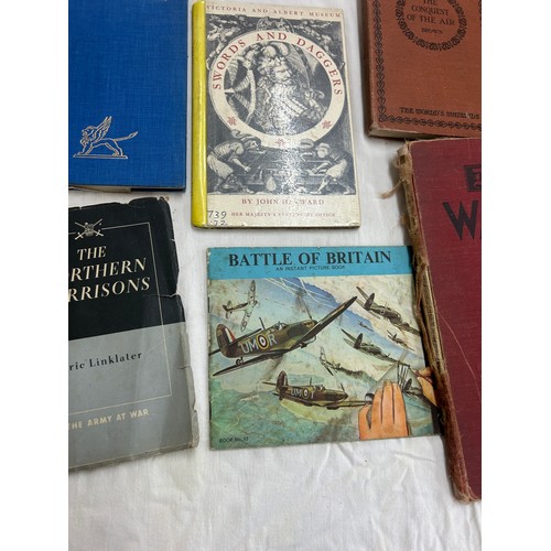 78 - Selection of vintage military books to include WW2 etc