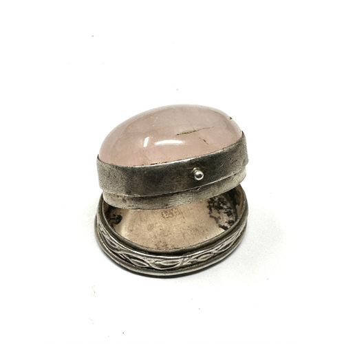 92 - 2 vintage silver pill boxes