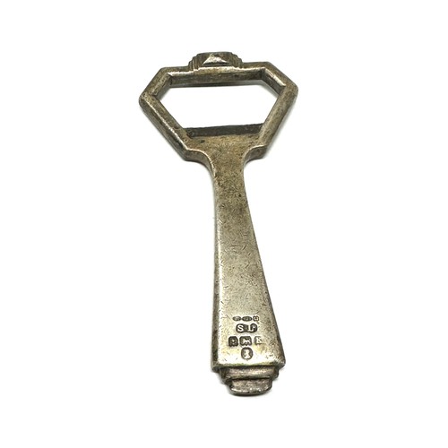 104 - Vintage Silver bottle opener weight 44g Birmingham silver hallmarks