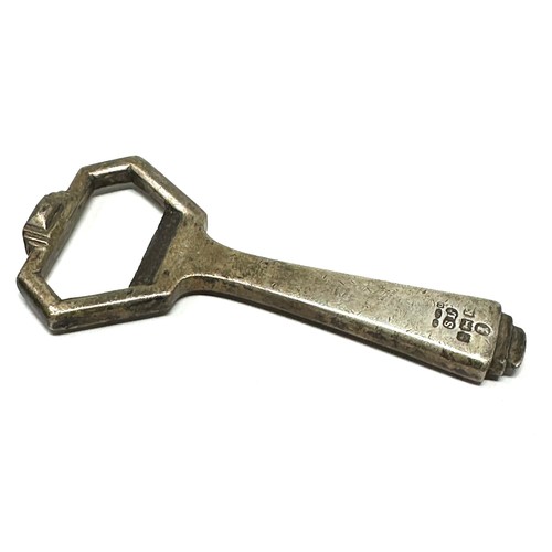 104 - Vintage Silver bottle opener weight 44g Birmingham silver hallmarks