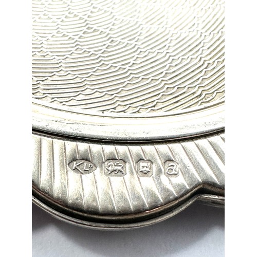 119 - Vintage Silver compact weight 98g