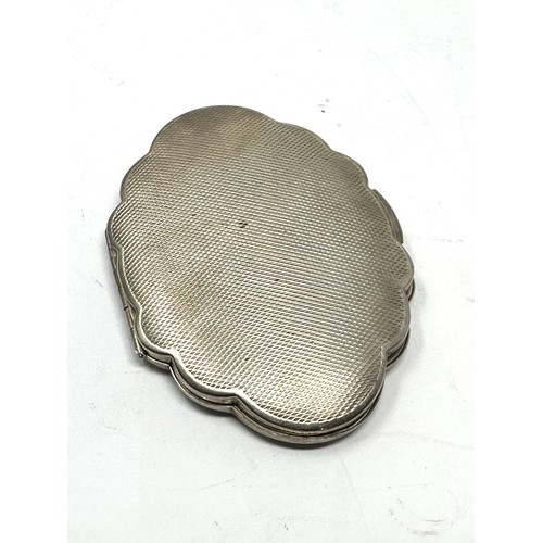 119 - Vintage Silver compact weight 98g