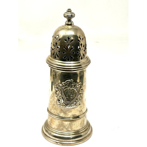 120 - Heavy Silver lighthouse sugar caster weight 216g