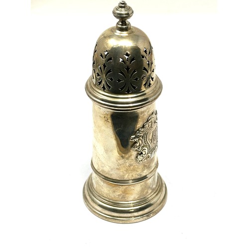 120 - Heavy Silver lighthouse sugar caster weight 216g