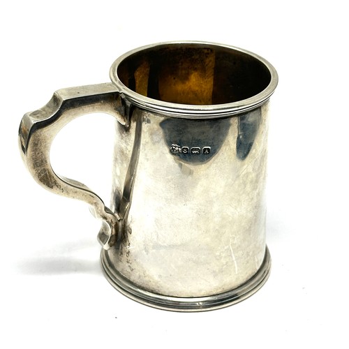 121 - Vintage Silver tankard weight 172g