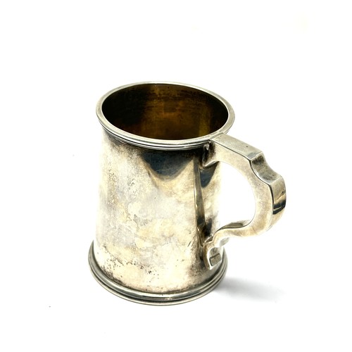 121 - Vintage Silver tankard weight 172g