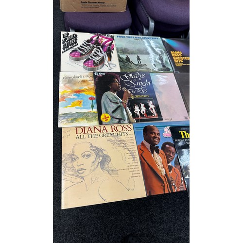 172 - Selection of Soul LP's to include Diana Ross, Motown Dance, Gladys Knight etc