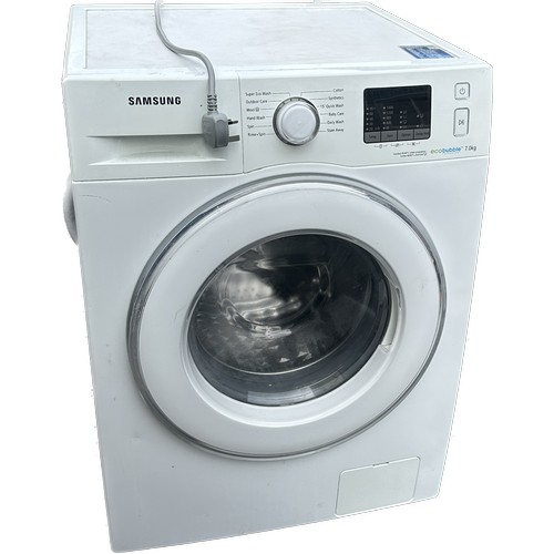 608 - Samsung washing machine model no WF70F5E2W4W - in working order