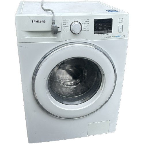 608 - Samsung washing machine model no WF70F5E2W4W - in working order