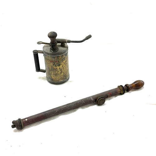 77 - Selection of vintage copper garden sprayers