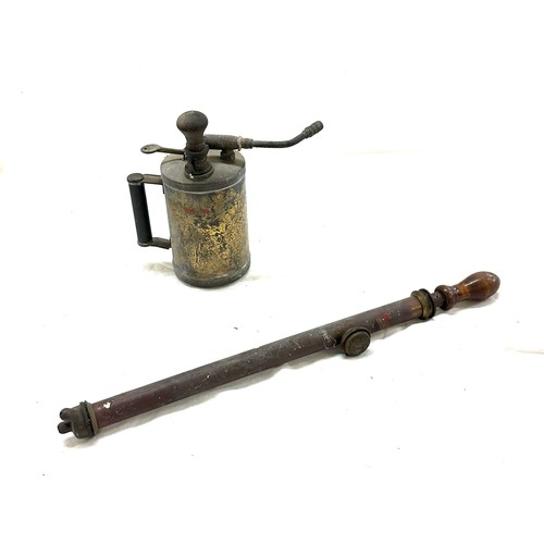 77 - Selection of vintage copper garden sprayers