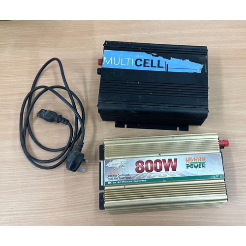 23 - 800w Human power converter and 1 other, untested