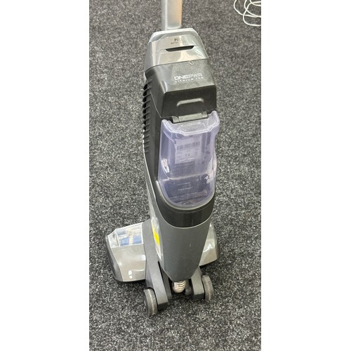 160A - Vax Onepwr Cordless Glide Hardfloor Wet & Dry Vacuum with  Rinse Tray - untested