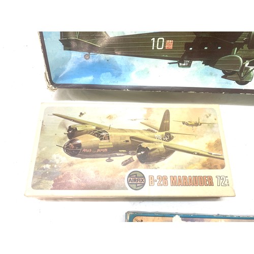 113 - Selection of boxed aircraft models to include Airfix LYV A7 Corsair II, Inpact,  Italeri etc