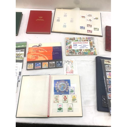 69 - Selection of vintage and later foreign stamps to include various denominations