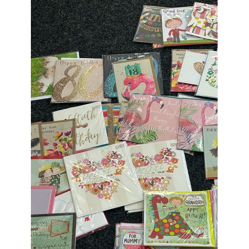 164 - Selection of brand new greeting cards, various ages, occasions etc