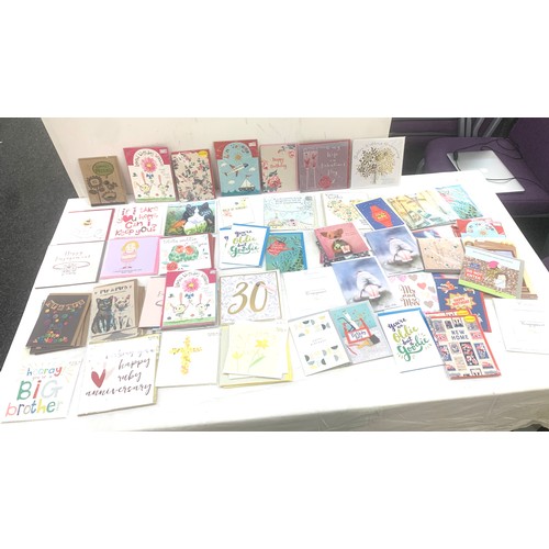 189 - Selection of brand new greeting cards, various ages, occasions etc