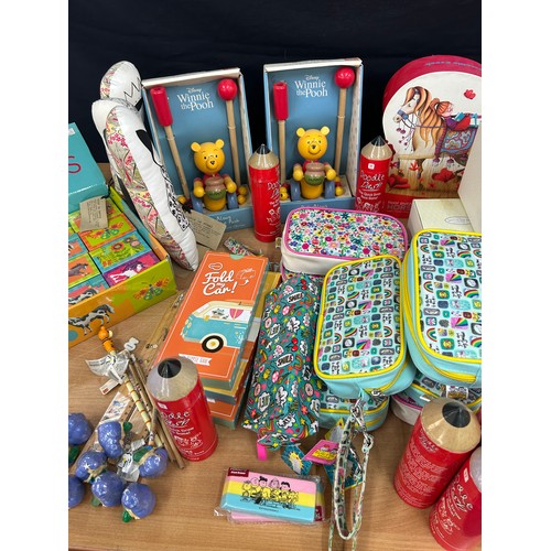 139 - Large selection children's toys and games,  pencil games, stationery, Jack in the box etc