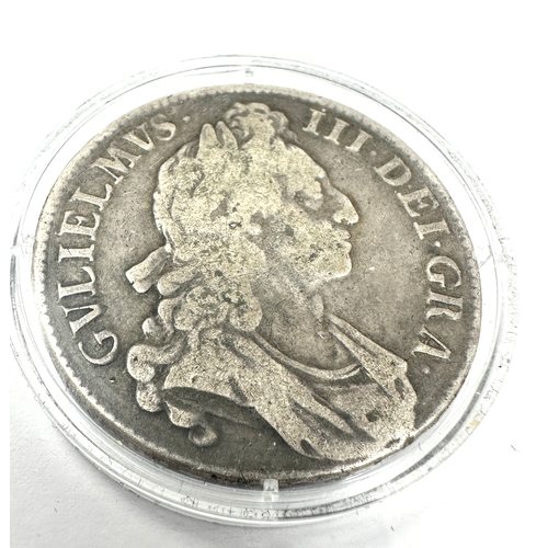 408 - William III Crown 1696