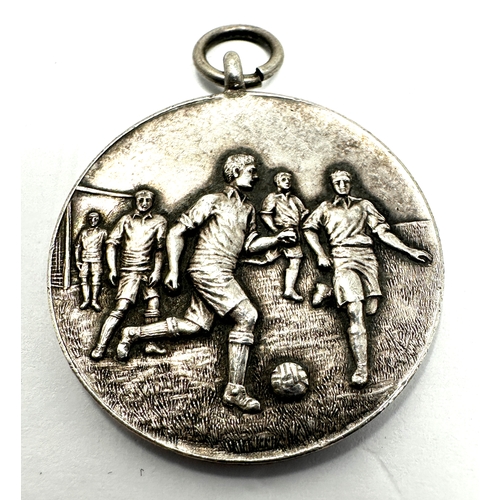 416 - 1938 / 39 Clapton football club silver cup winners medal