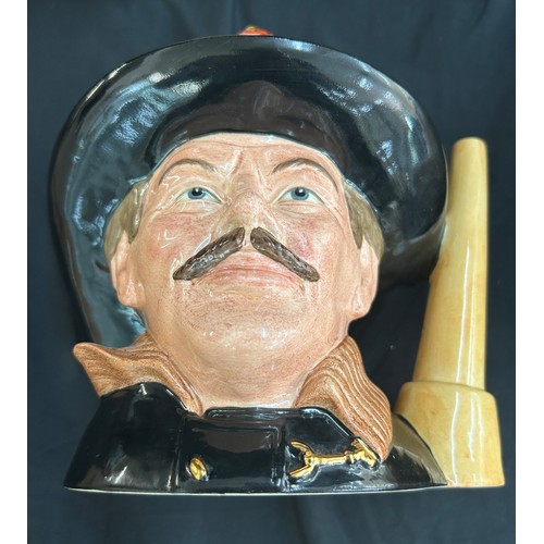 30 - Royal Doulton The fireman D8697, Royal Doulton Othello D6673, Royal Doulton golfer D6623, Royal Doul... 