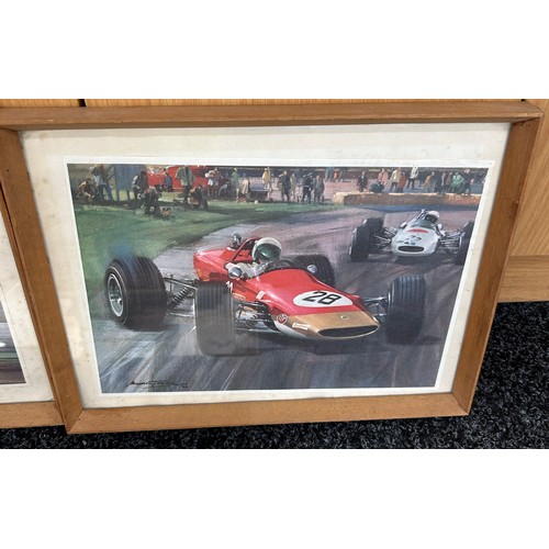 22 - 3 framed Michael Turner prints, frame measures approximately Width 14 inches, Height 10 inches