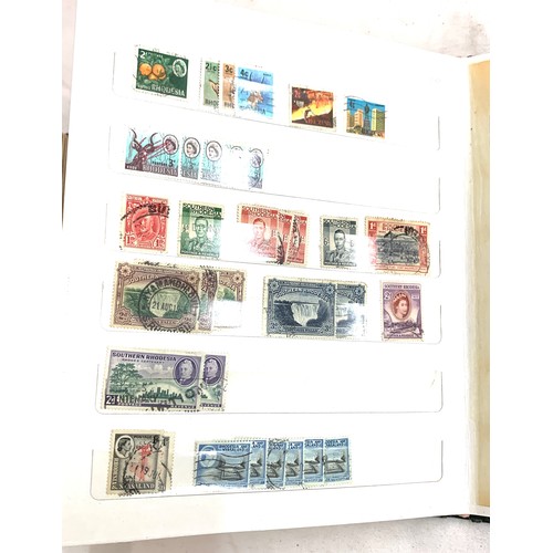 27 - Selection of stamp albums to include stamps from  Holland, Netherlands, Gambia, South West Africa, A... 