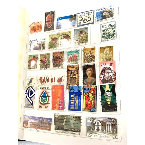 27 - Selection of stamp albums to include stamps from  Holland, Netherlands, Gambia, South West Africa, A... 