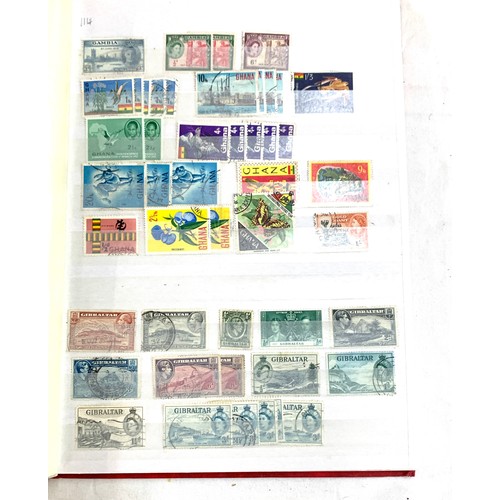 27 - Selection of stamp albums to include stamps from  Holland, Netherlands, Gambia, South West Africa, A... 