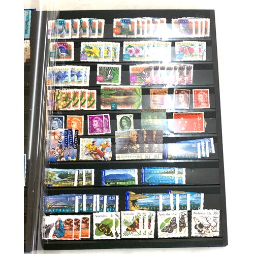 27 - Selection of stamp albums to include stamps from  Holland, Netherlands, Gambia, South West Africa, A... 